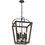 Telbix Black Lacota Pendant Light | 6 Light