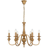 Telbix Siedel 6-Light Pendant | Copper