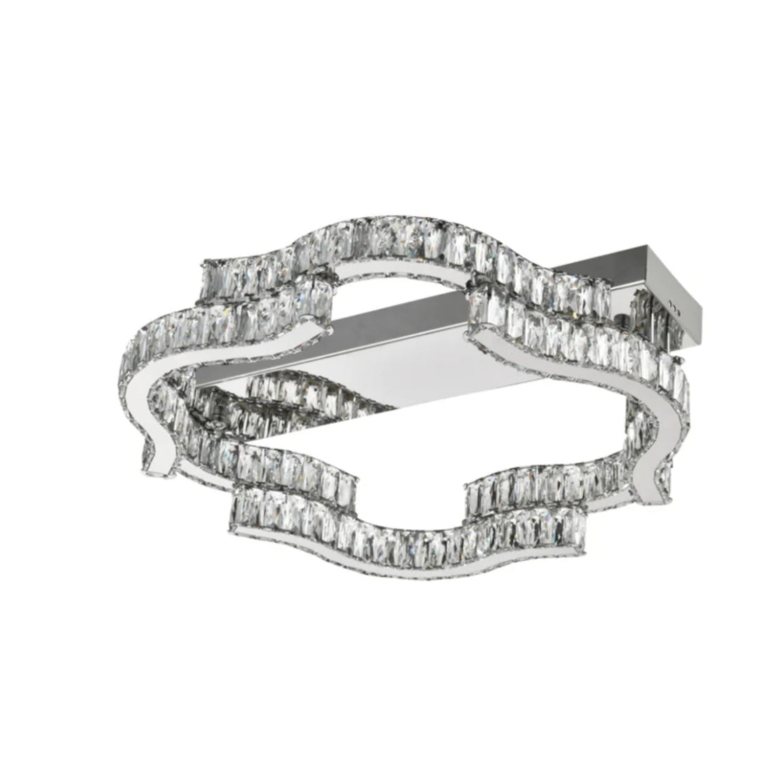 Telbix Jura 500mm Crystal LED CTC Light | Chrome