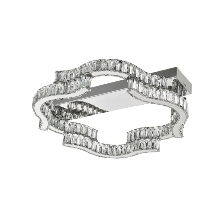Telbix Jura 500mm Crystal LED CTC Light | Chrome