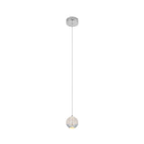 Telbix Segovia 1 Light LED Pendant | Chrome