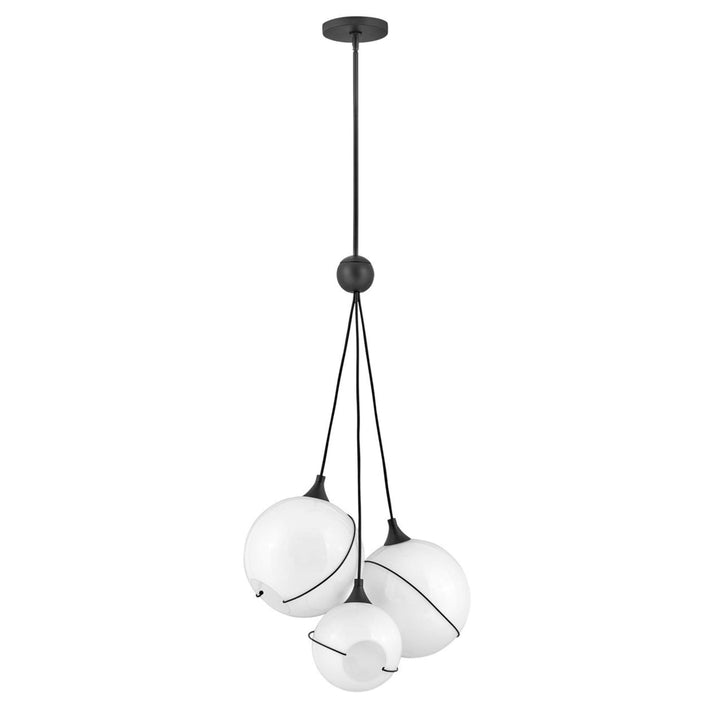 Hinkley Skye 3 Light Pendant by Lisa McDennon | Black