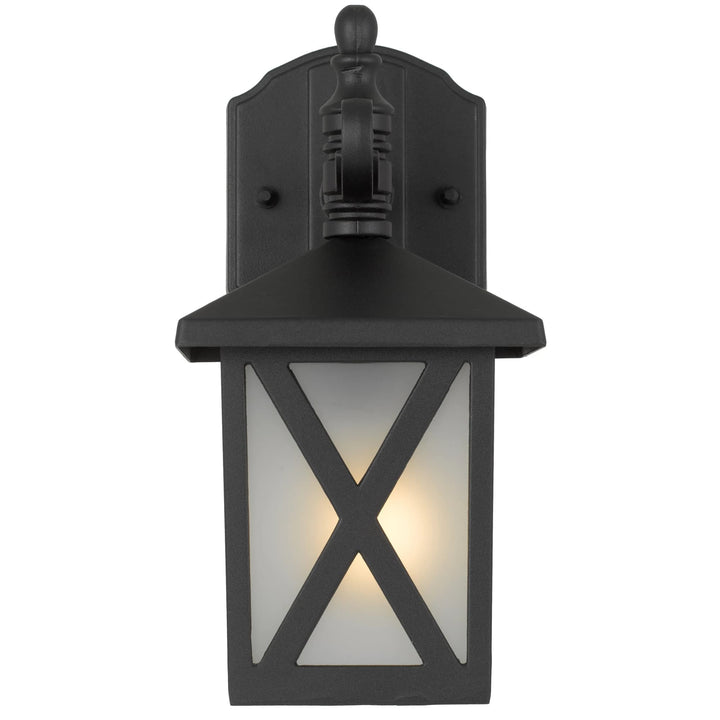 Telbix Eldon Outdoor Wall Light | Black
