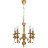 Telbix Siedel 5-Light Pendant | Copper