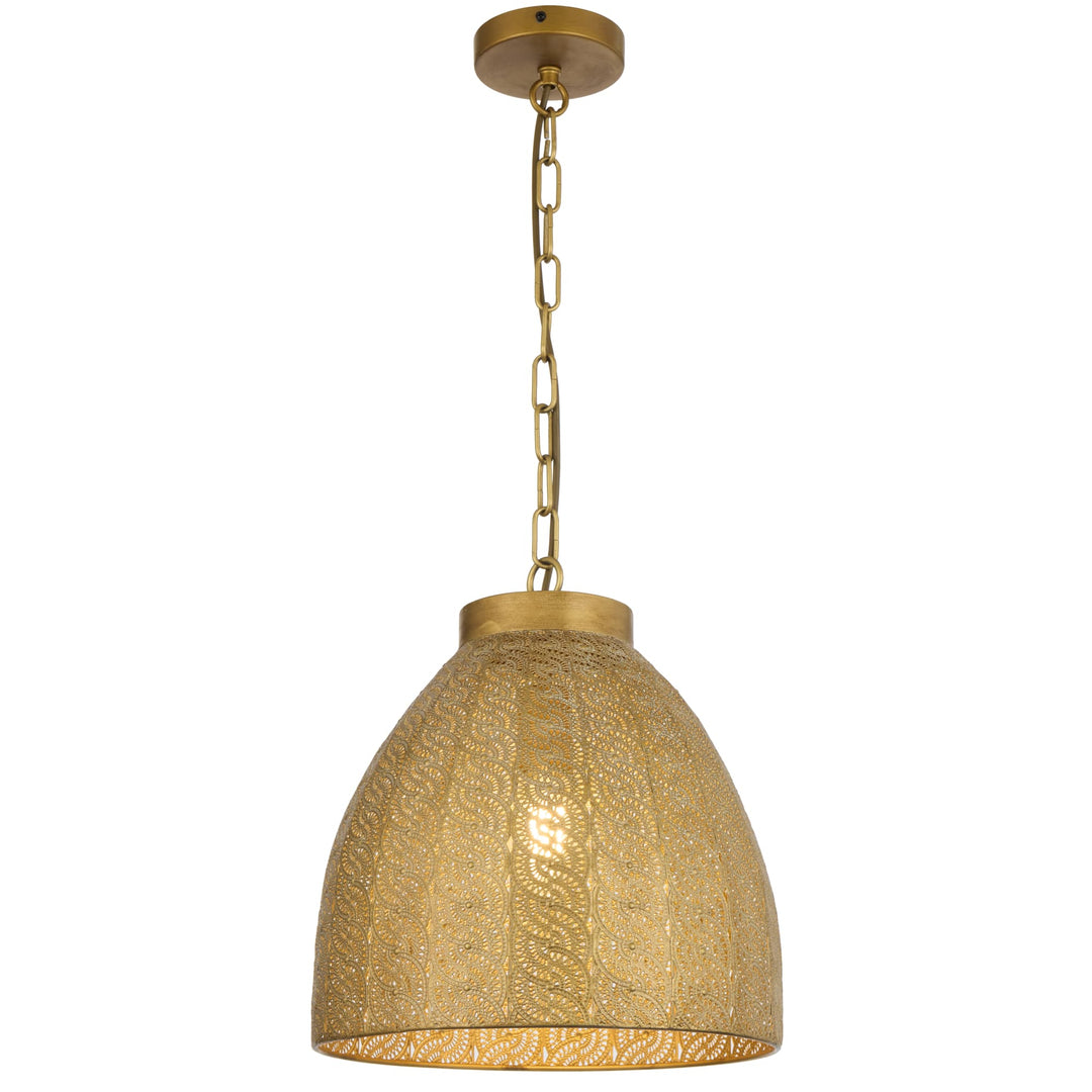 Telbix Aydin 350mm Pendant | Antique Brass