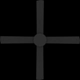 Calibo Kestrel 52" (1320mm) Indoor/Outdoor DC Ceiling Fan with Remote | Black
