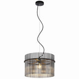 Telbix Quilo 1 Light Pendant | Matte Black