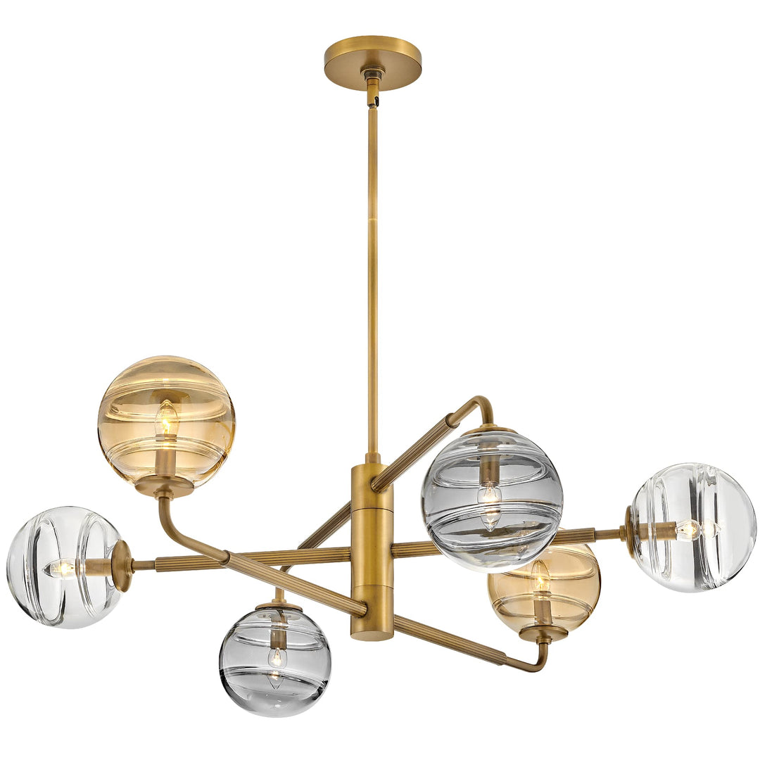 Fredrick Ramond Oberond Chandelier by Hinkley | Heritage Brass