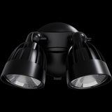 Calibo Nighthawk Double LED Spotlight With Sensor | Black