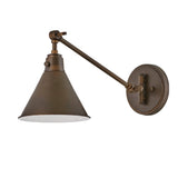 Hinkley Vintage Small Swing Adjustable Wall Sconce (E27) | Olde Bronze