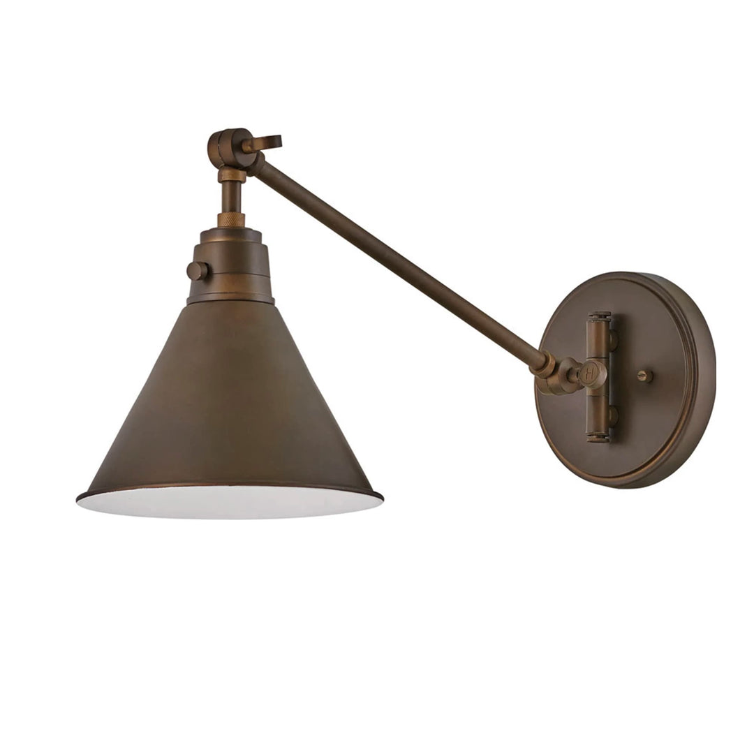 Hinkley Vintage Small Swing Adjustable Wall Sconce (E27) | Olde Bronze