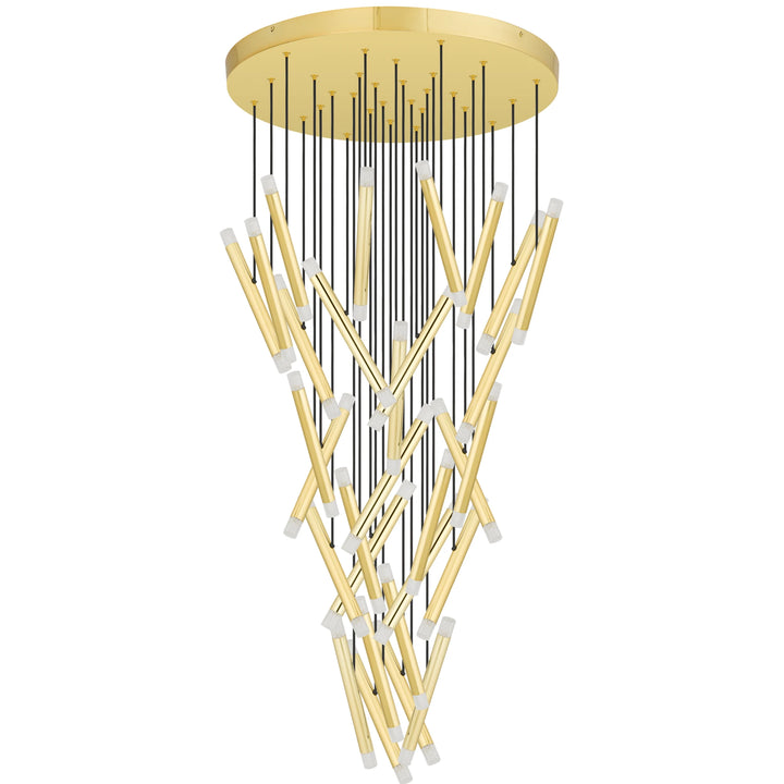 Telbix Milazo 60 LED Pendant Light | Gold
