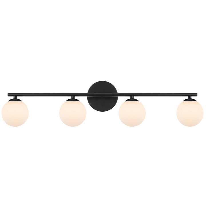 Telbix Moran 4 Light Vanity Light | Black