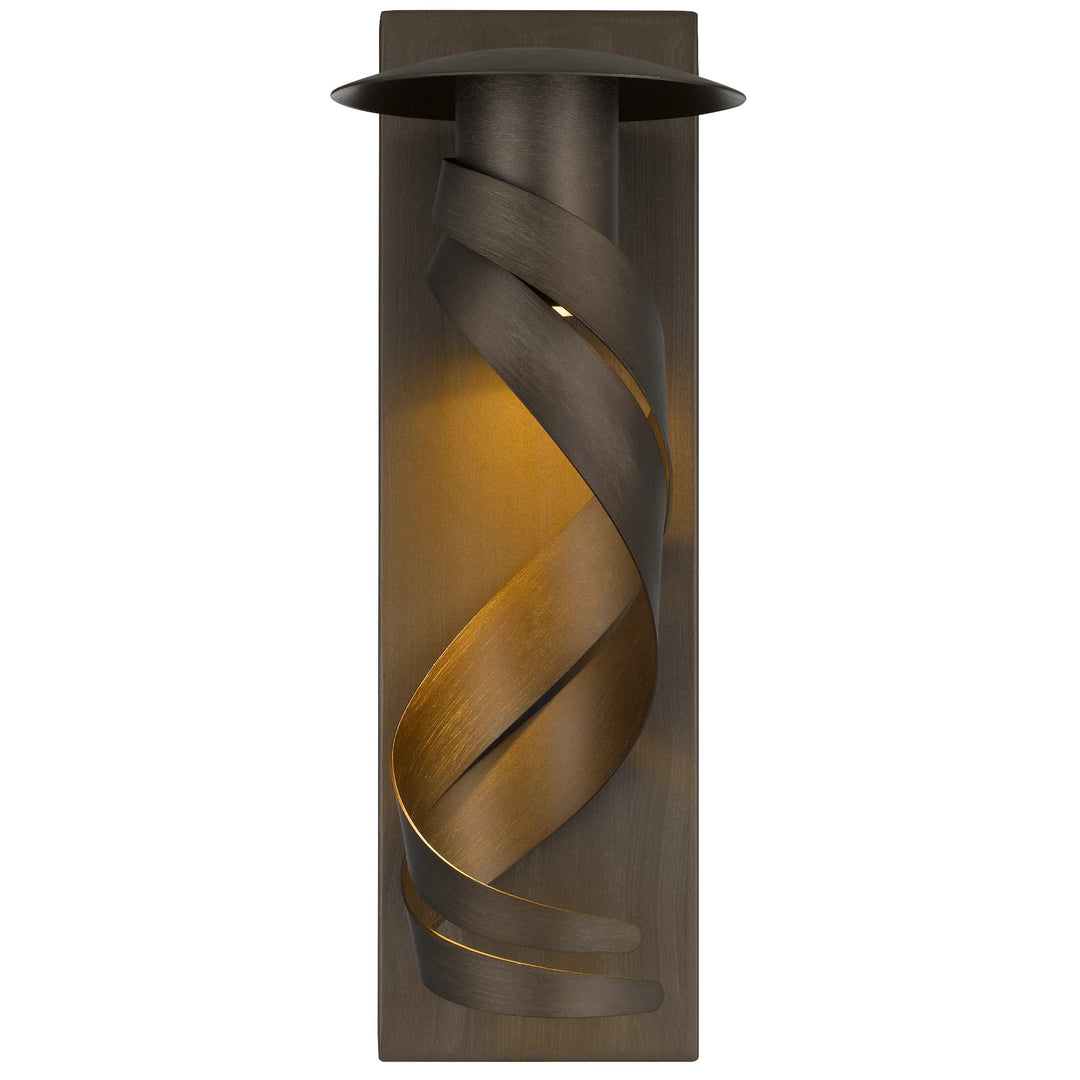 Telbix Tobera 1 Light Exterior Wall Light IP44 | Bronze