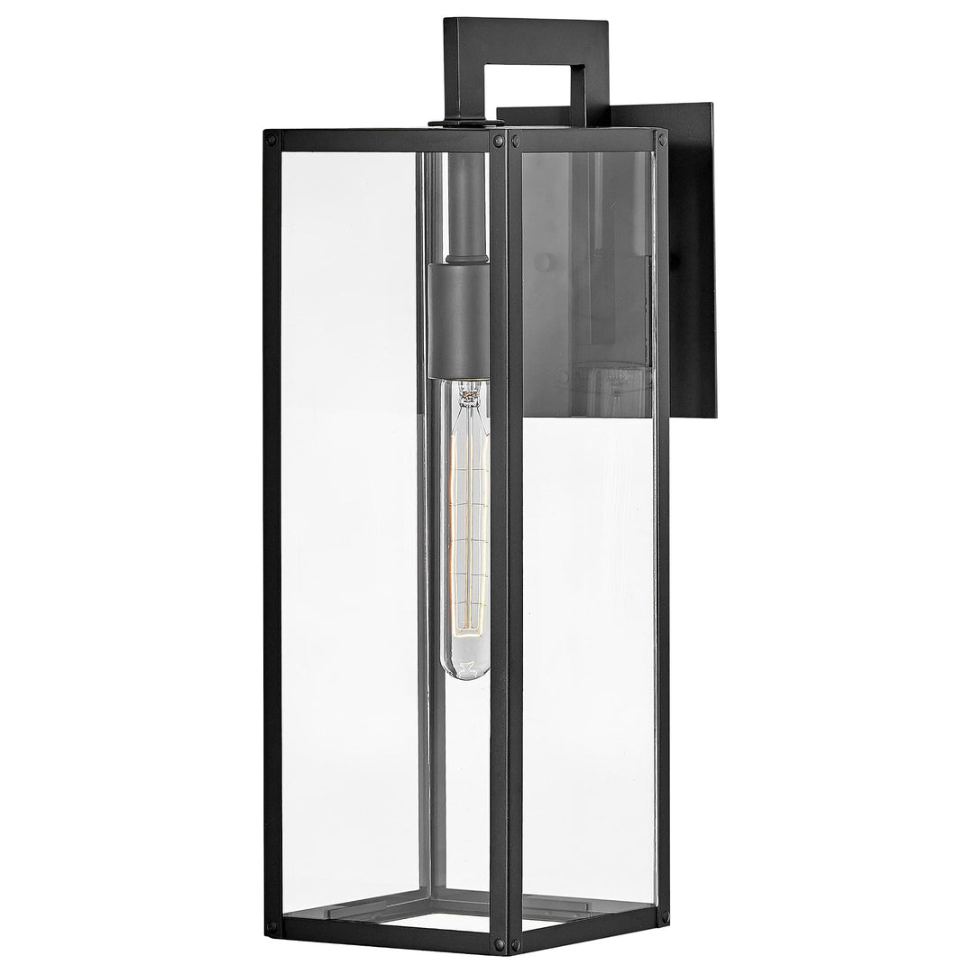 Hinkley Max Medium Exterior Wall Light | Black