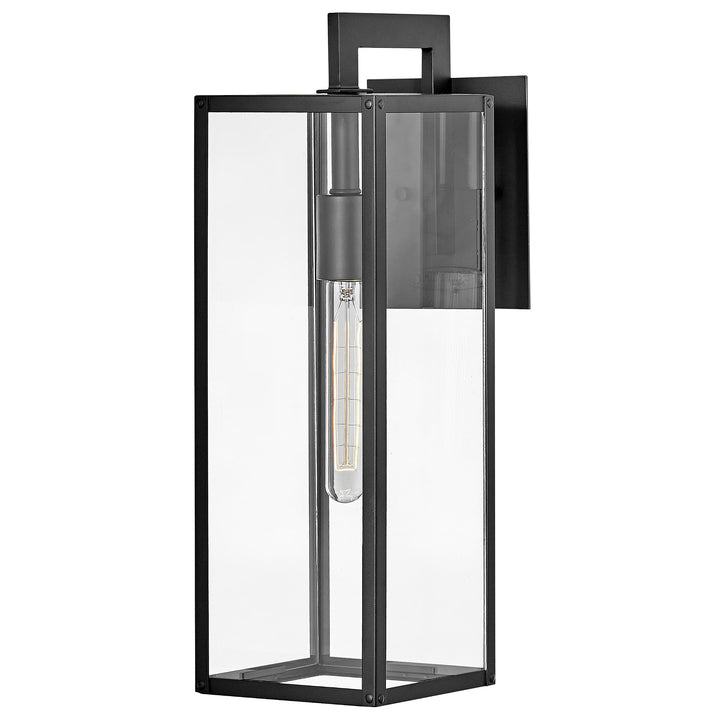 Hinkley Max Medium Exterior Wall Light | Black