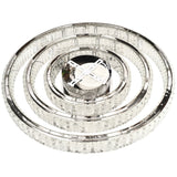 Telbix Rias 3 Tier Pendant Light | Chrome