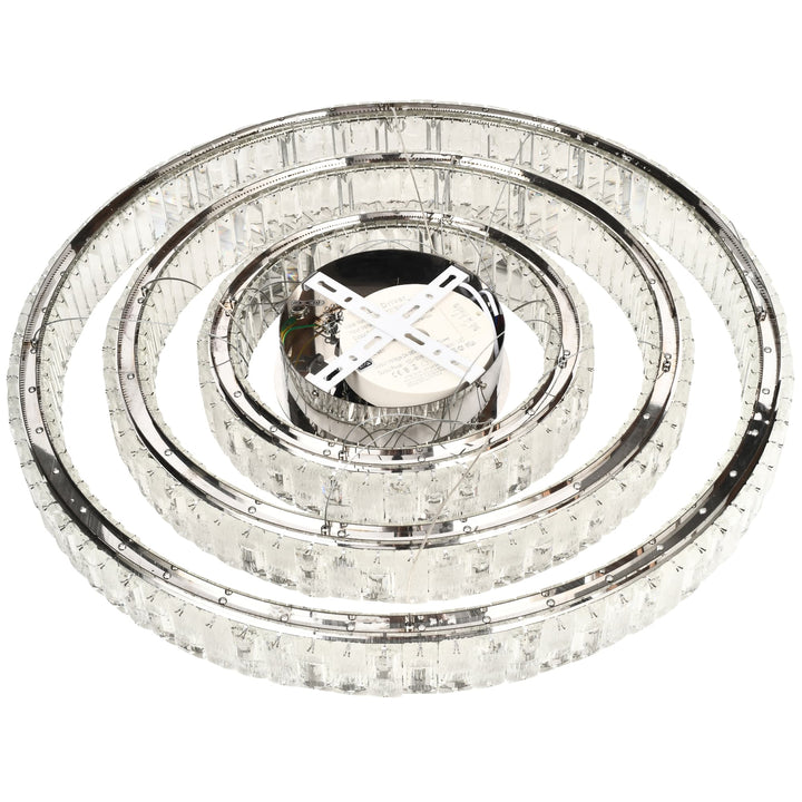 Telbix Rias 3 Tier Pendant Light | Chrome