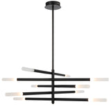 Telbix Pinta 10 Light LED Pendant Light | Black