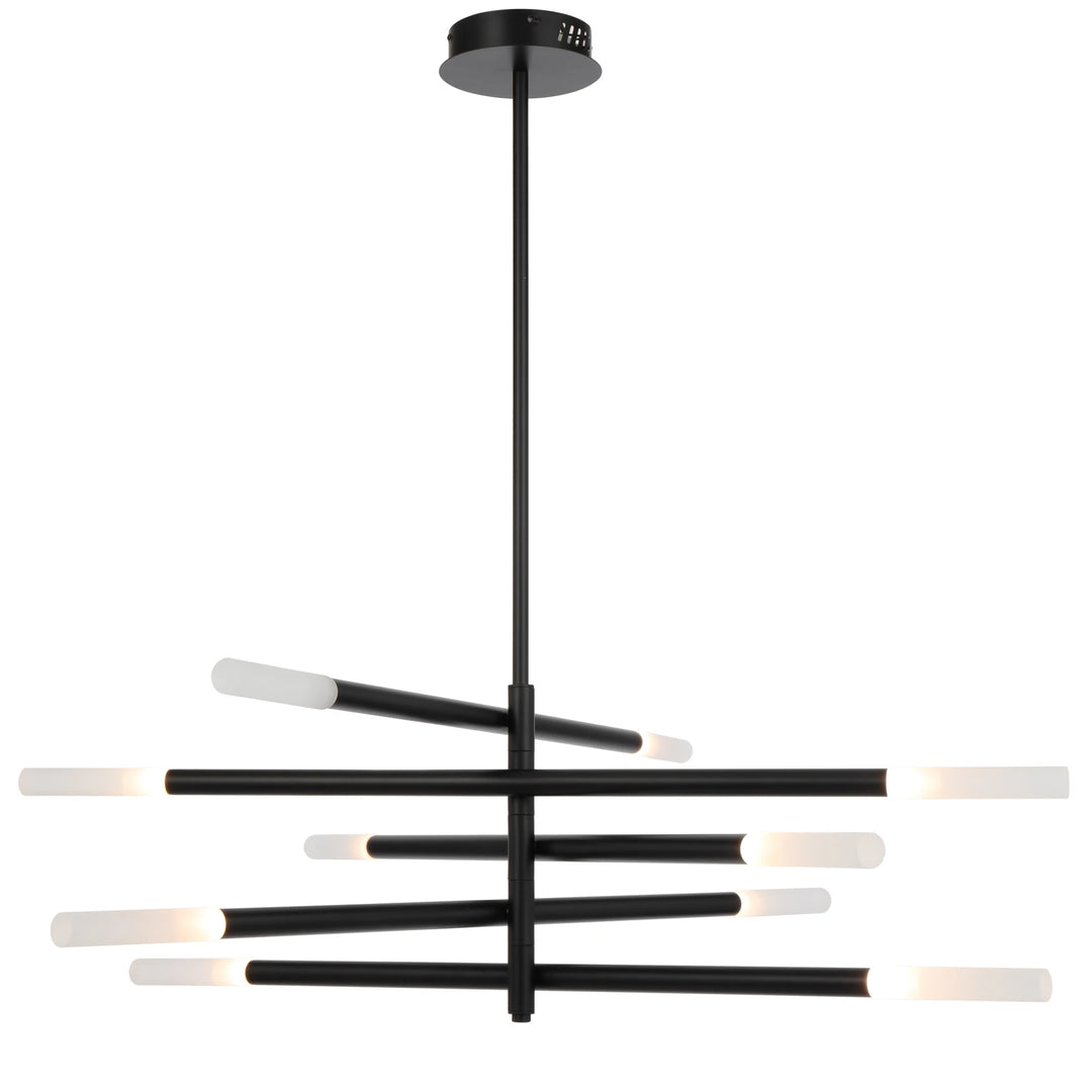 Telbix Pinta 10 Light LED Pendant Light | Black