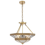 Telbix Orista Convertible Pendant | Brass