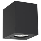 Nordlux Canto Kubi 2 Up/Down LED Wall Light | Seaside Black