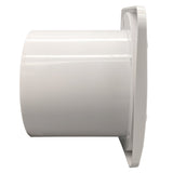 Fanco Dynamic 100 Square Wall/Ceiling Exhaust Fan with Gloss Finish | White
