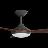 Calibo Condor 48" DC Smart Ceiling Fan with LED Light and Remote Control | Black and Koa