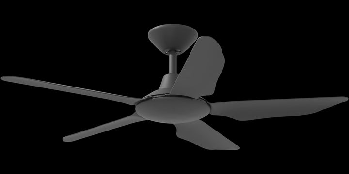Calibo Storm 42" (1070mm) 5 Blade Indoor/Outdoor DC Ceiling Fan & Remote | Black