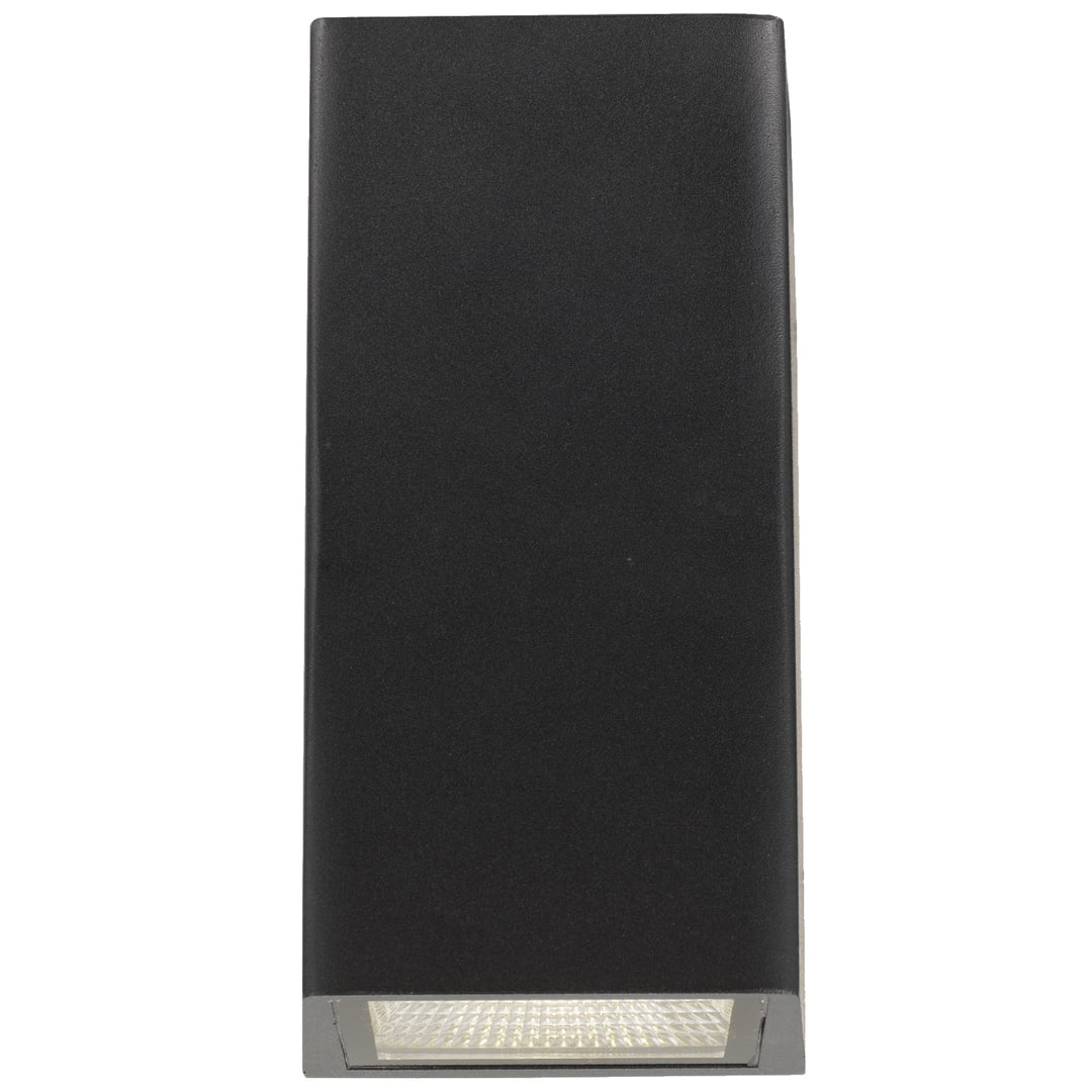 Telbix Dash Exterior Up/Down CCT LED Wall Light | Black