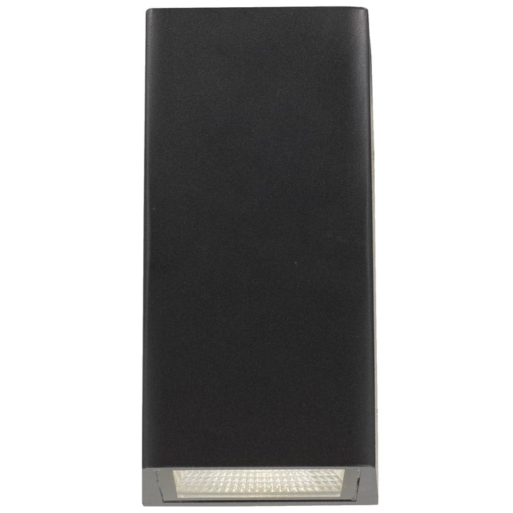 Telbix Dash Exterior Up/Down CCT LED Wall Light | Black