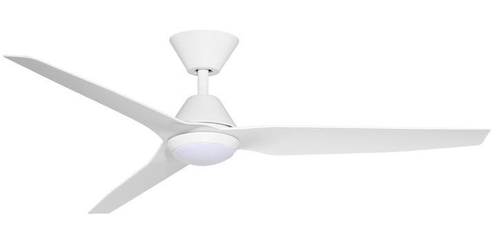 Fanco Infinity-iD 54" Smart DC Ceiling Fan with LED Light and Remote | White