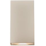 Nordlux Rold Flat Up/Down Outdoor LED Wall Light | Sand