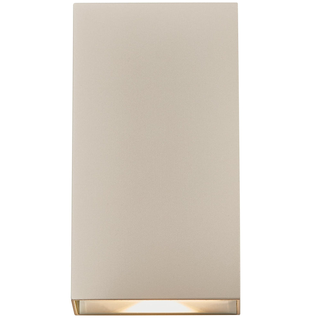 Nordlux Rold Flat Up/Down Outdoor LED Wall Light | Sand