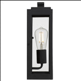 Telbix Truman 1 Light Wall Light | Black