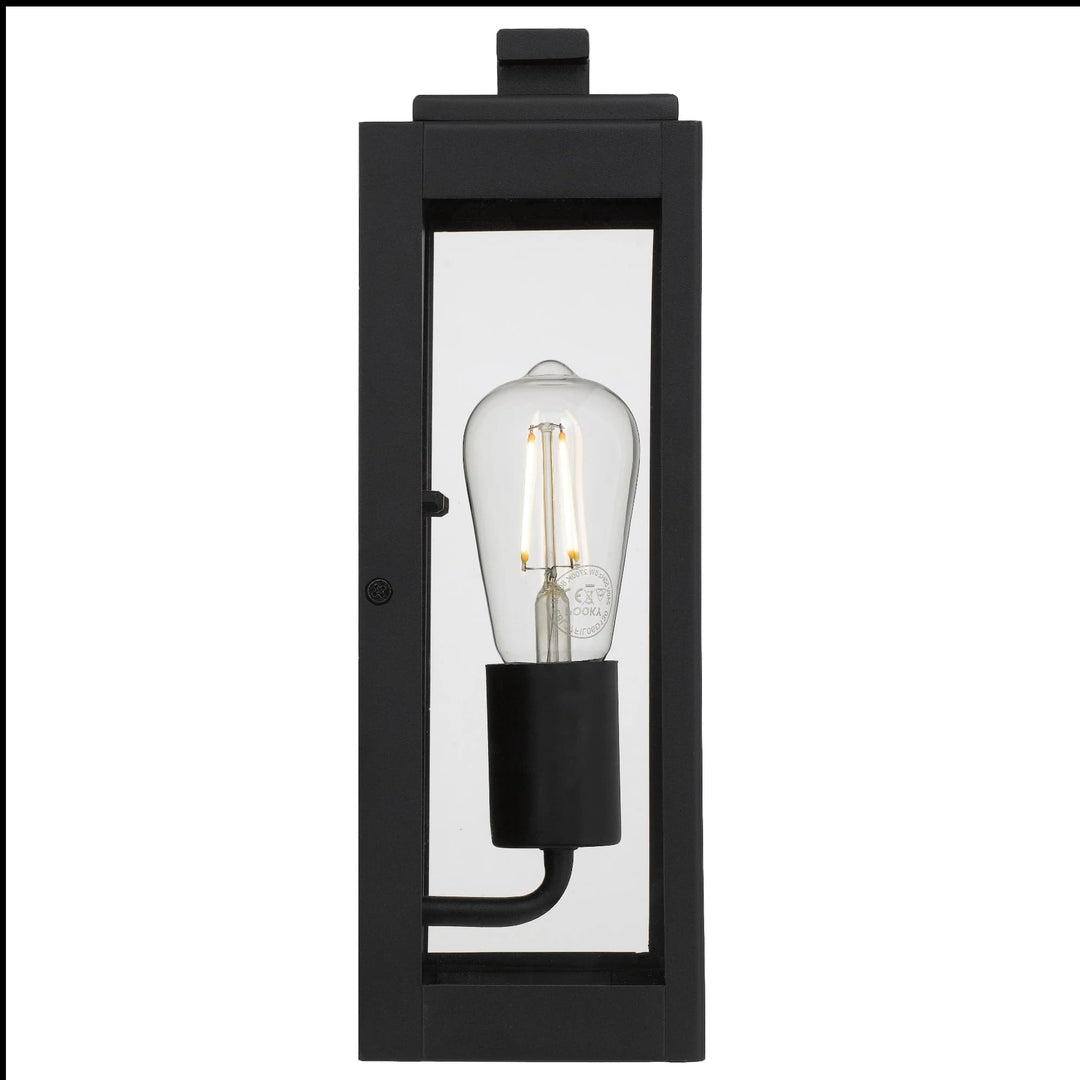 Telbix Truman 1 Light Wall Light | Black