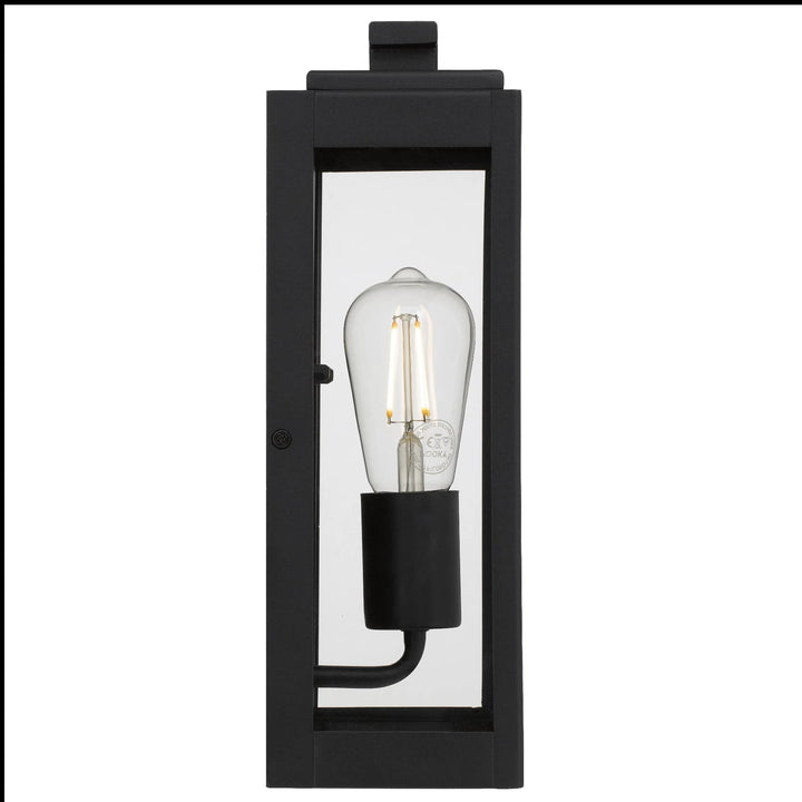 Telbix Truman 1 Light Wall Light | Black