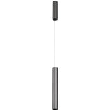 Telbix Verano Dual Cylinder Slim LED Pendant Light | Gun Metal