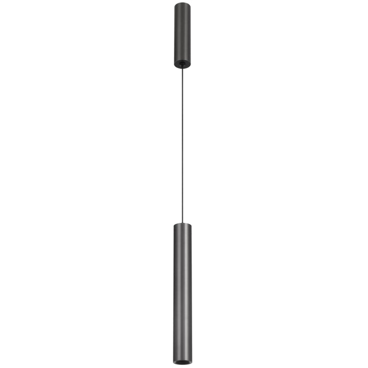Telbix Verano Dual Cylinder Slim LED Pendant Light | Gun Metal