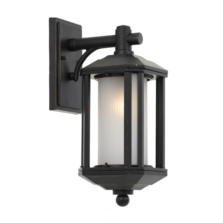 Black Telbix Havard Exterior Wall Light IP44 (E27) | Large