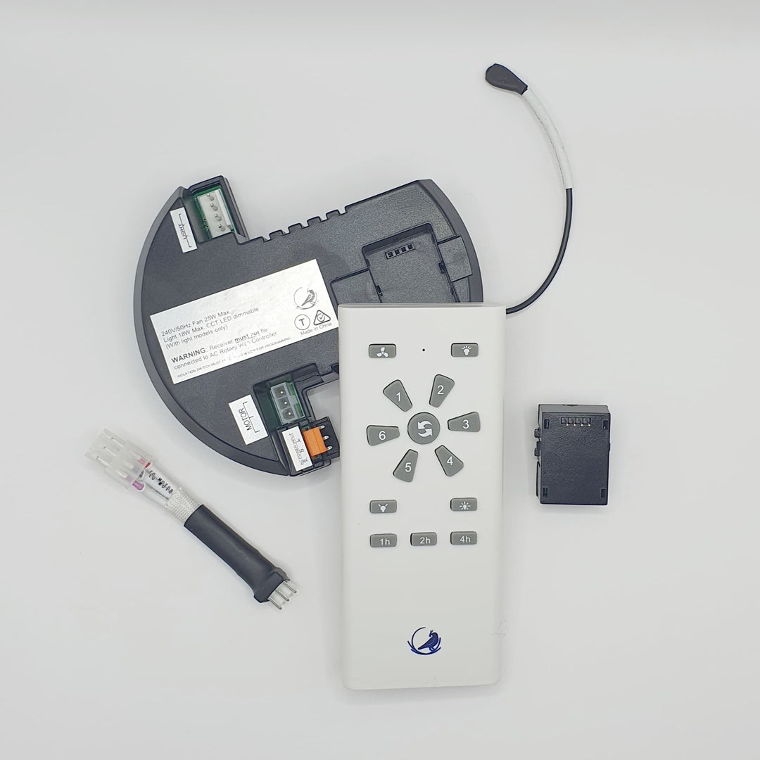 Calibo Smart Retrofit Kit for Airborne Storm/Enviro Fans | With Light