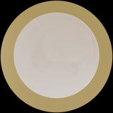 Calibo Crest Alabaster Glass 140mm Orb Wall Light Round Plate 200mm | Brass