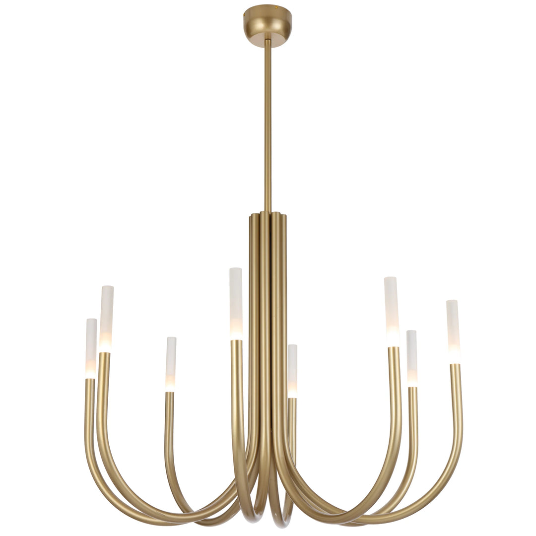Telbix Joshua 8 Light Pendant Light | Gold
