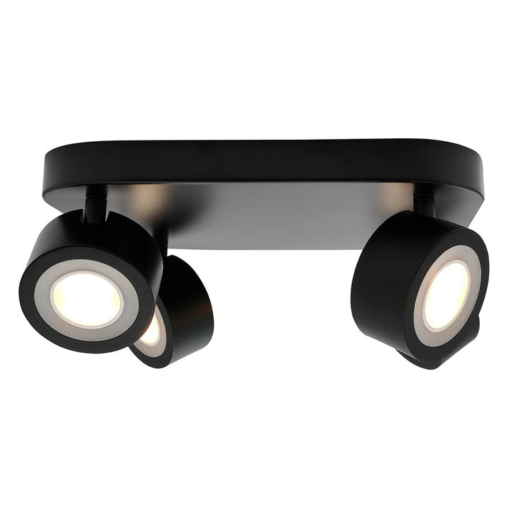 Nordlux Clyde 4 Light LED Ceiling Light | Black