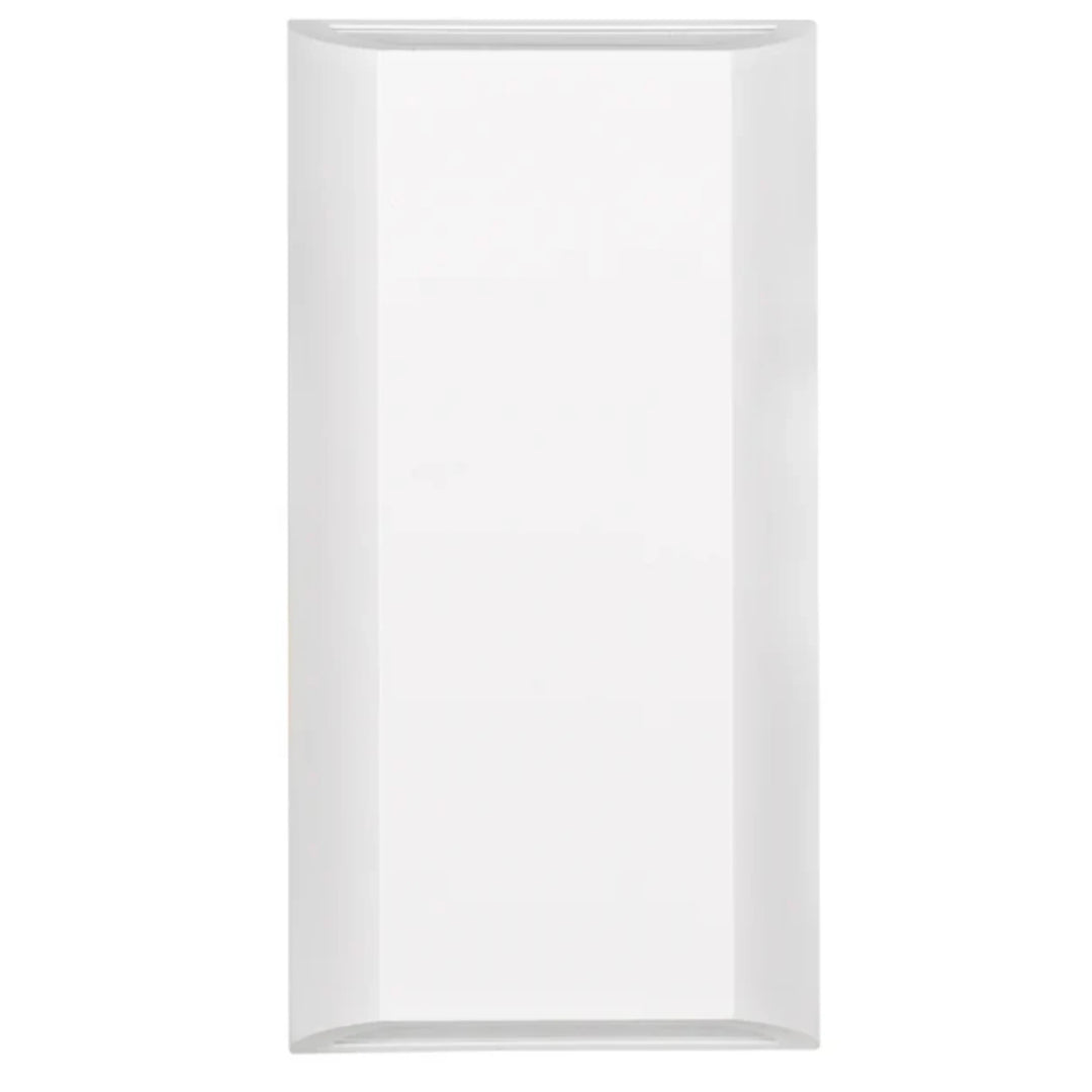 Telbix Bloc 2x4W Exterior LED CCT Up/Down Wall Light IP65 | White
