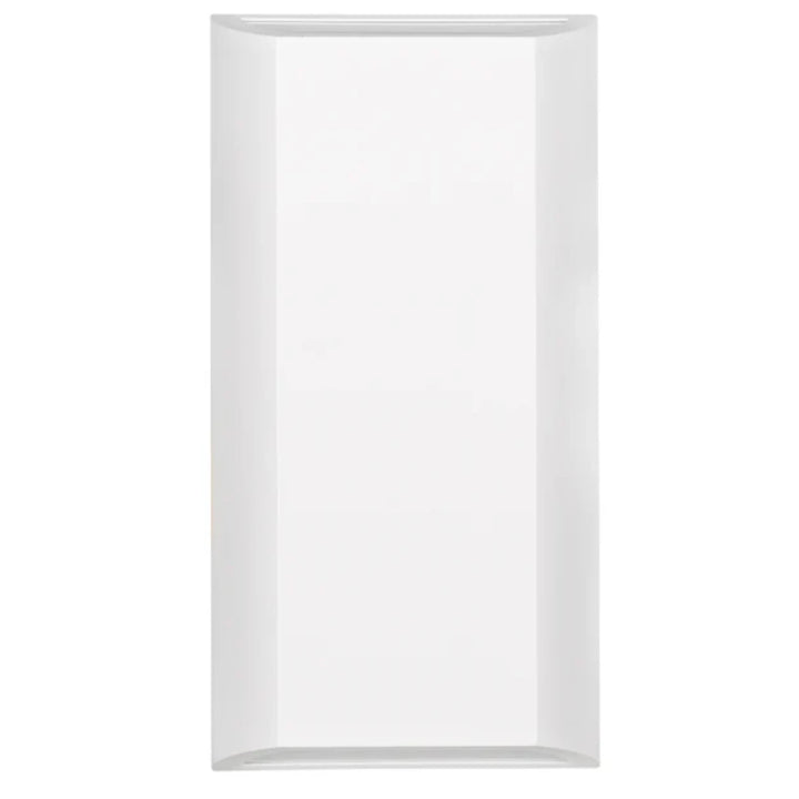 Telbix Bloc 2x4W Exterior LED CCT Up/Down Wall Light IP65 | White