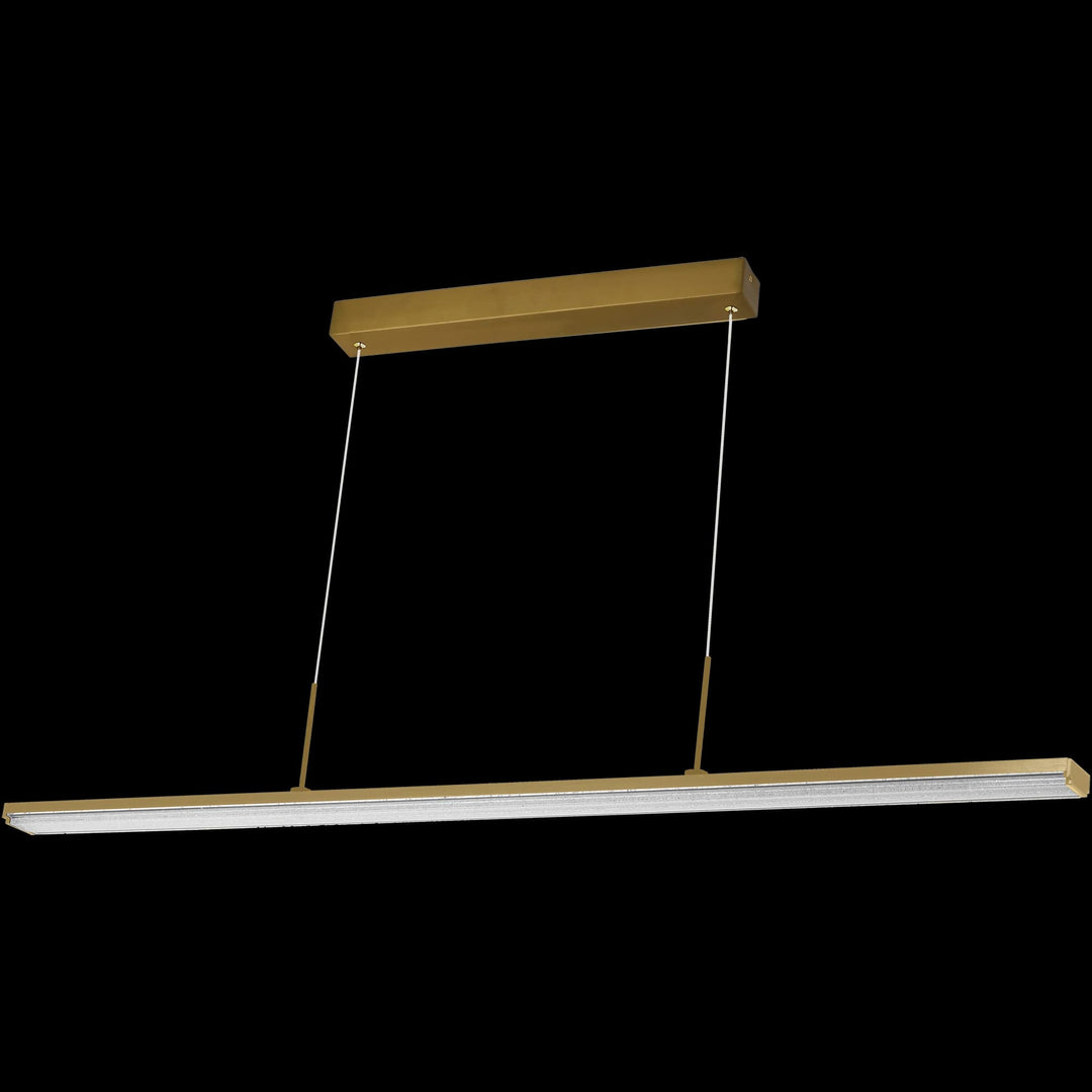 Calibo Dazzle 1500mm Linear LED Pendant | Brass