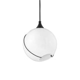 Hinkley Skye 1 Light Pendant by Lisa McDennon | Black