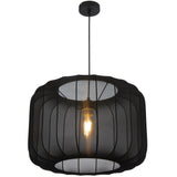 Telbix Jonsel Large Pendant Light | Black