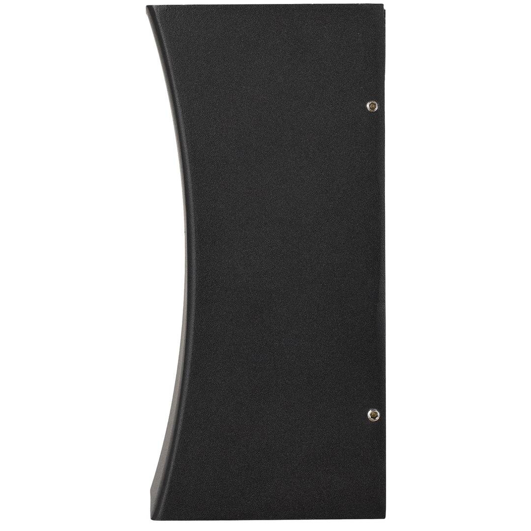 Telbix Dash Exterior Up/Down CCT LED Wall Light | Black